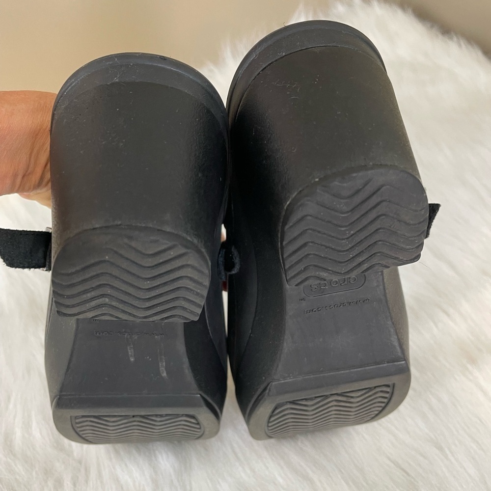 Crocs Sarah dual comfort Clogs Black Women's 8 - Picture 6 of 11
